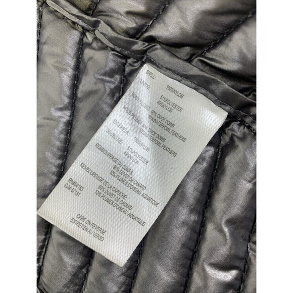 BOGO Calvin Klein Packable Lightweight Premium Down Jacket Hooded Black Puffer M - Picture 11 of 14